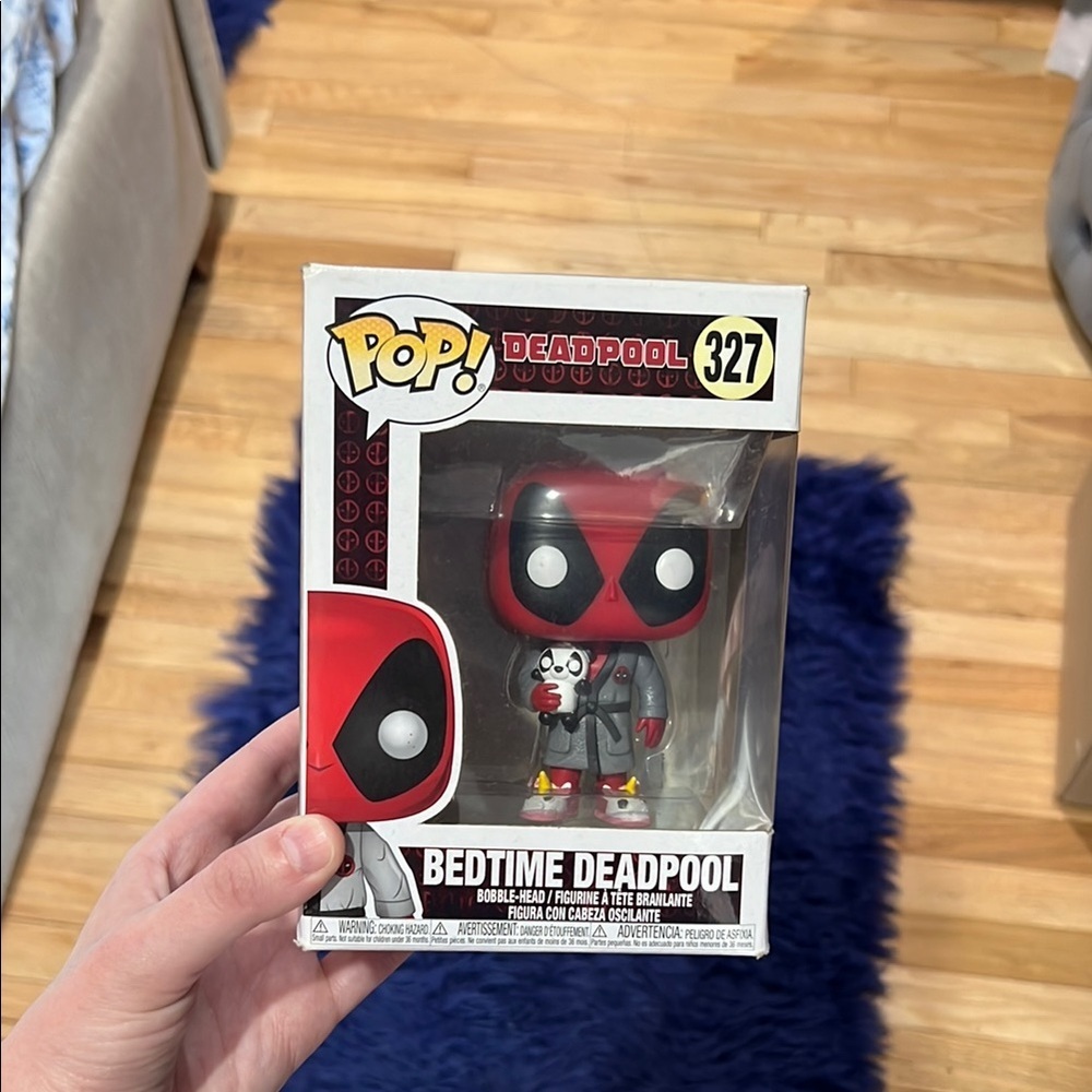 Funko Pop Bedtime Deadpool #327 Marvel Pajamas Teddy Bear Boxed